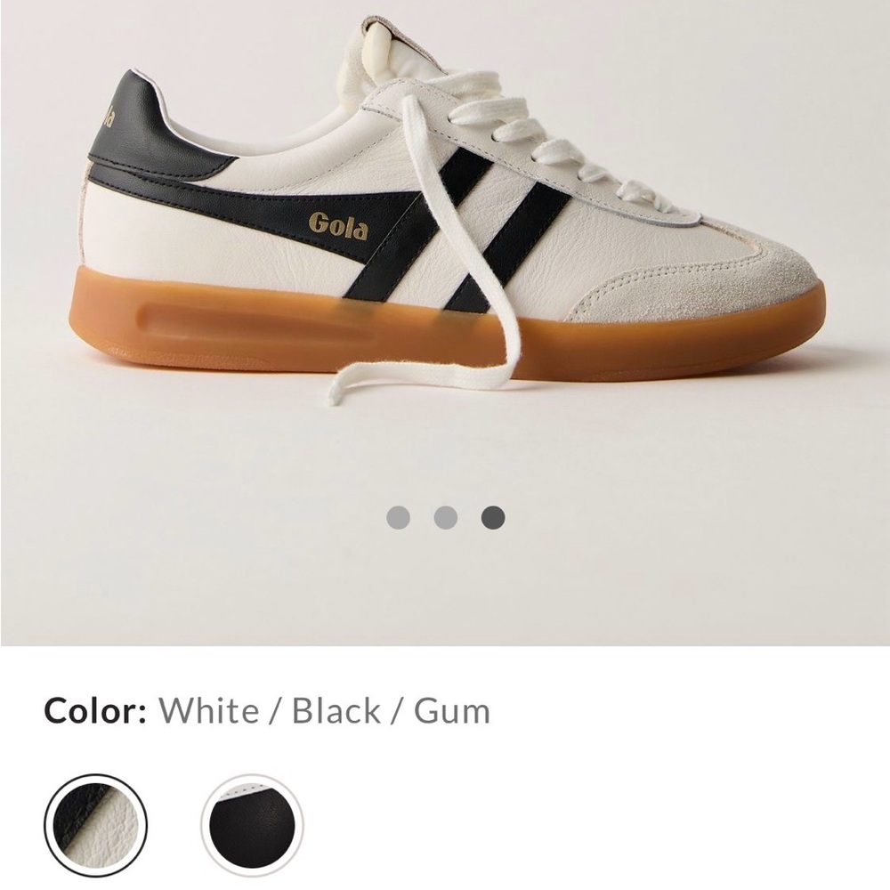 FPM GOLA- White and Black Sneakers